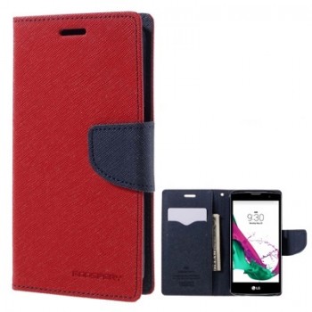 Atverčiamas raudonas dėklas (Lg g4s/beat)